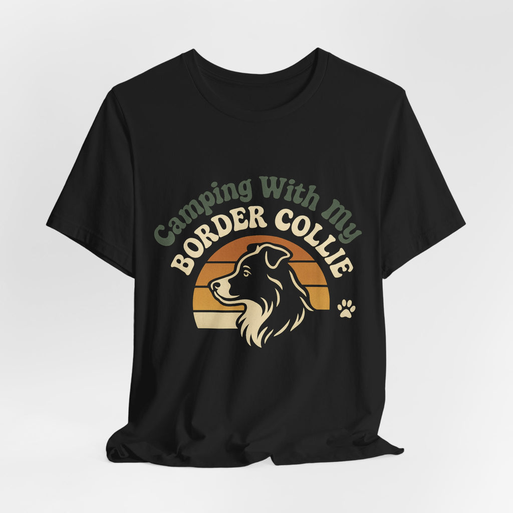 Camping Border Collie