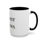 My Therapist Has Four Paws Accent Mug