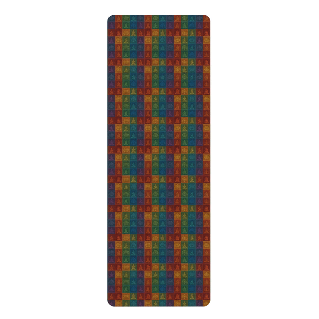 Bohemian Geo Pattern Rubber Yoga Mat