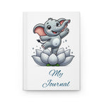 Elephant Lotus Journal — "My Journal" Hardcover Notebook for Kids & Mindfulness