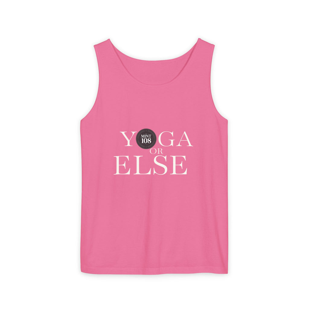 Yoga Motivation Tank Top - Unisex Garment-Dyed Style