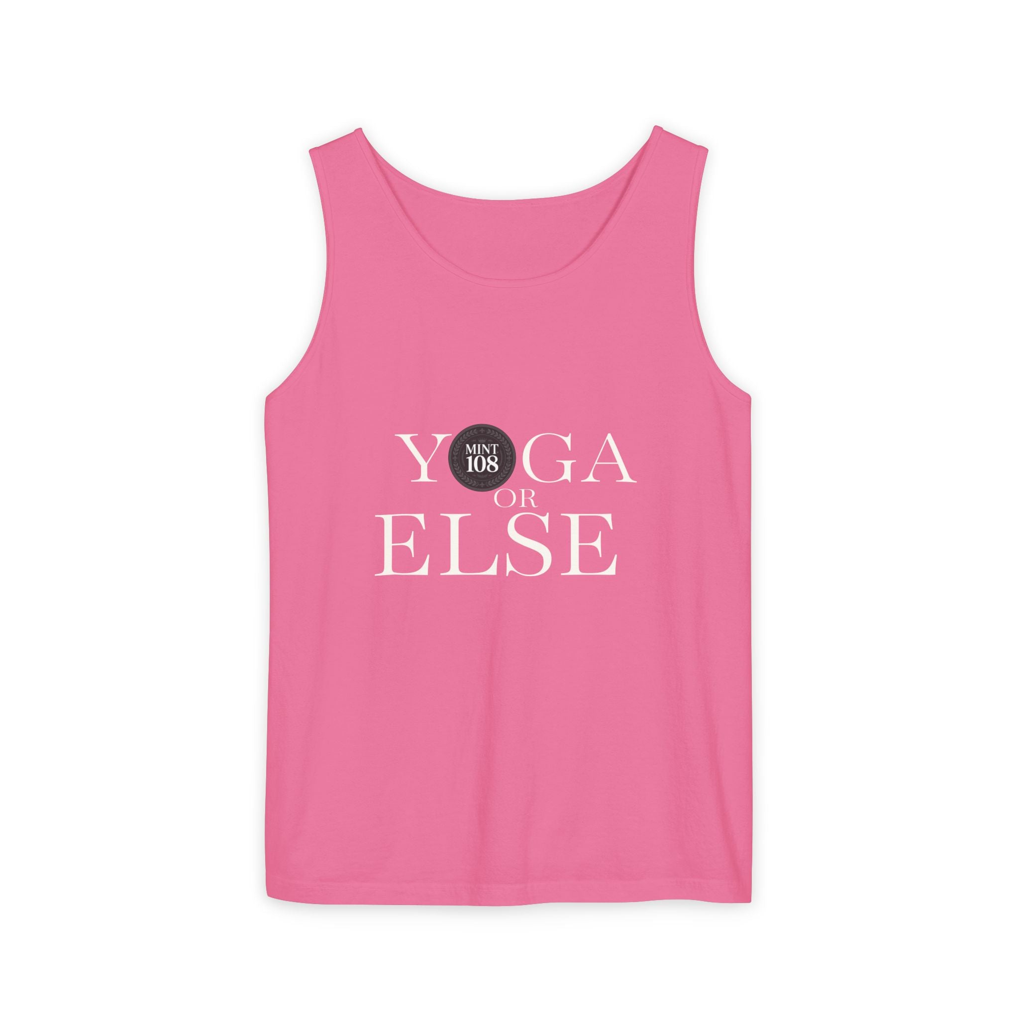 Yoga Motivation Tank Top - Unisex Garment-Dyed Style