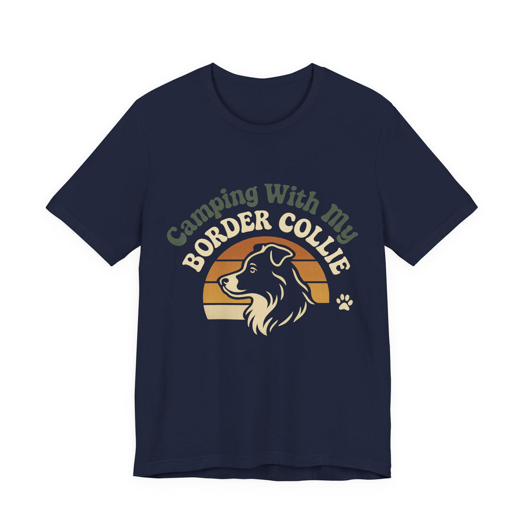 Camping Border Collie