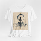 Still Water Tee — Minimalist Meditation Ripple Unisex Shirt