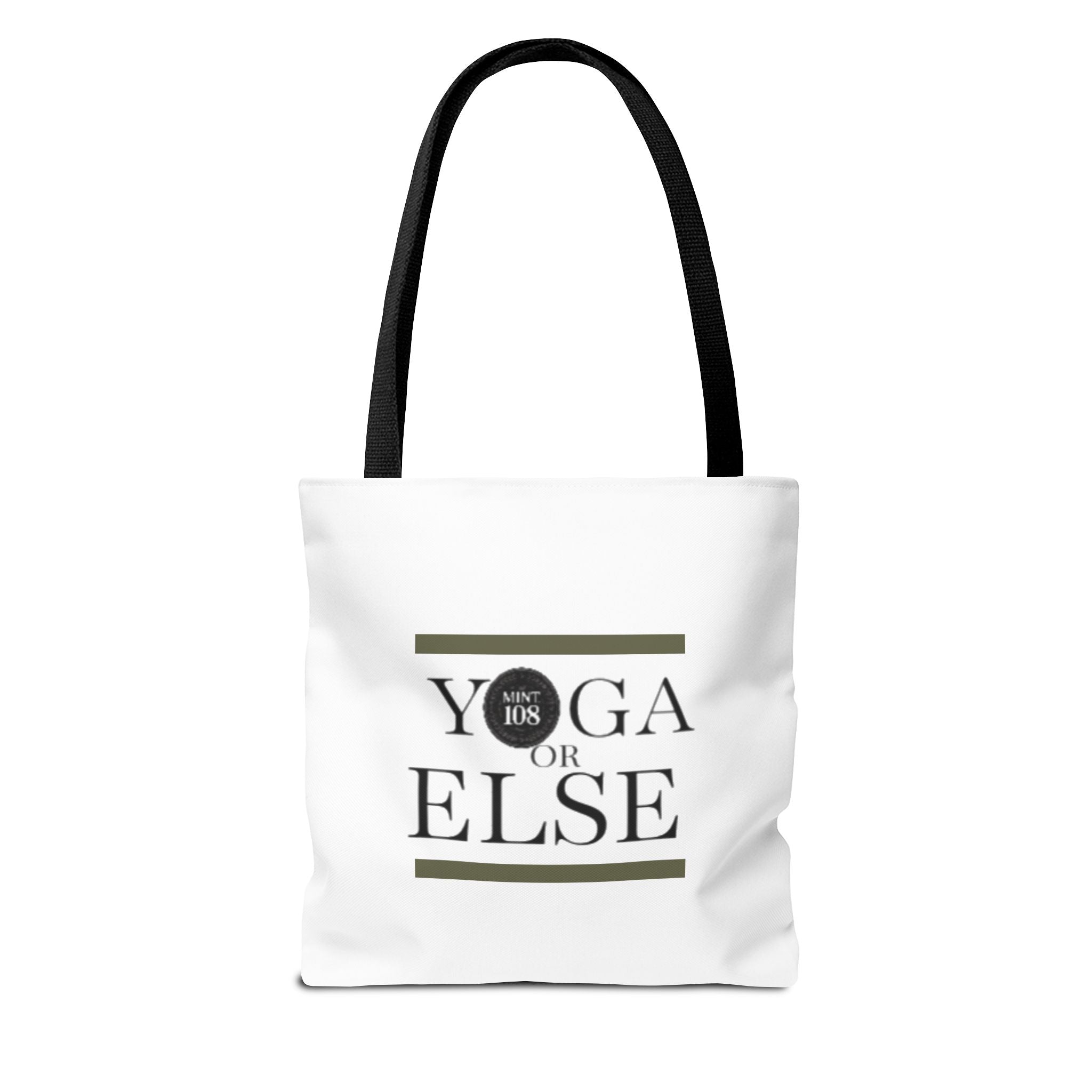 Yoga Tote Bag - "Yoga or Else" Motivational Design