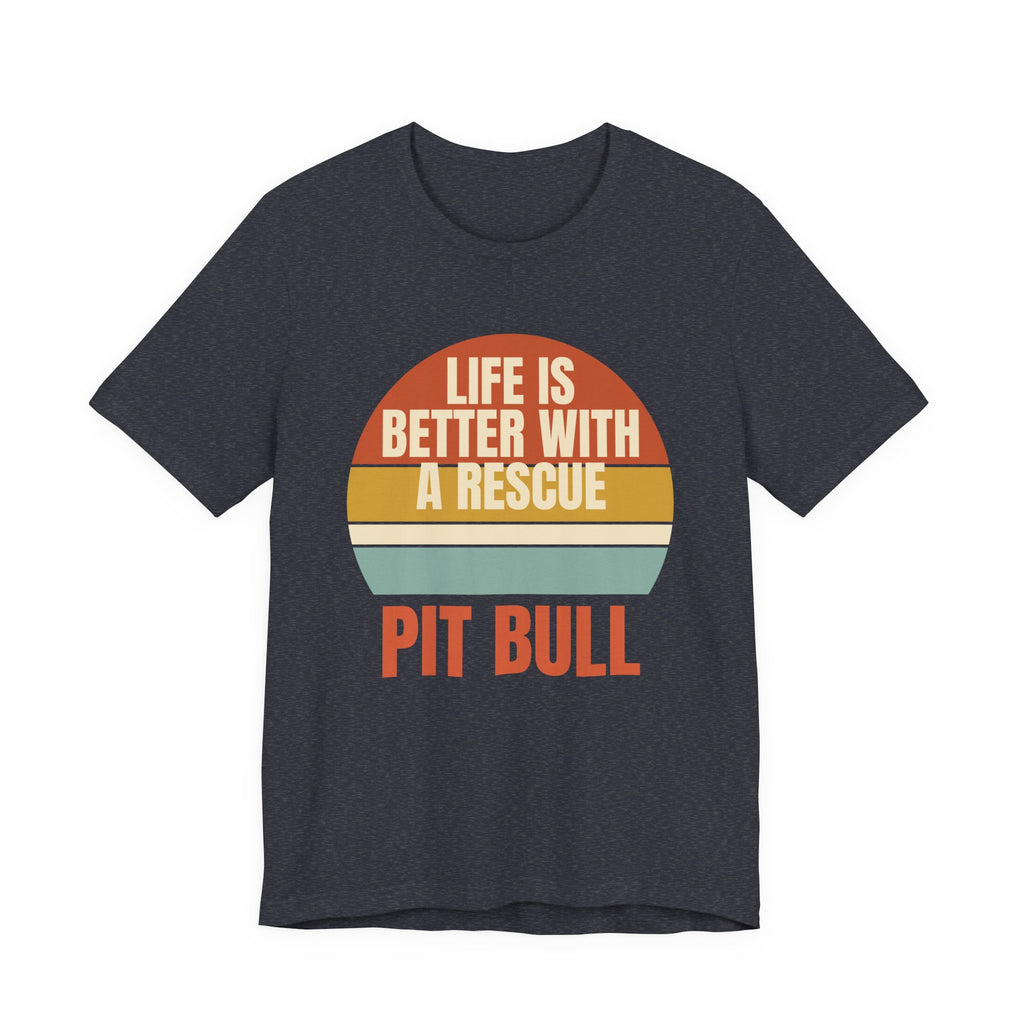 Proud Pit Mix Dad Tee