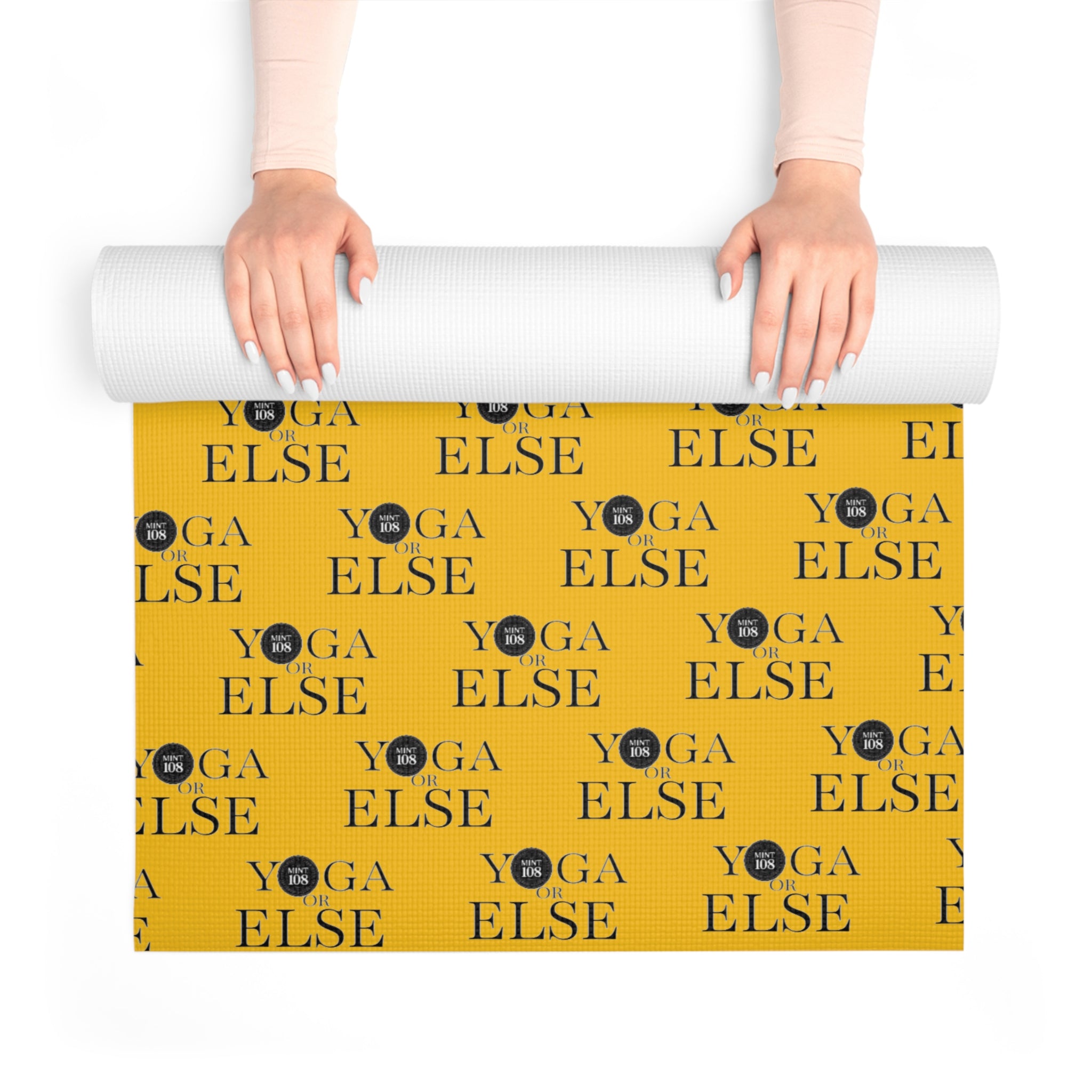 Motivational Foam Yoga Mat - Inspire Your Practice