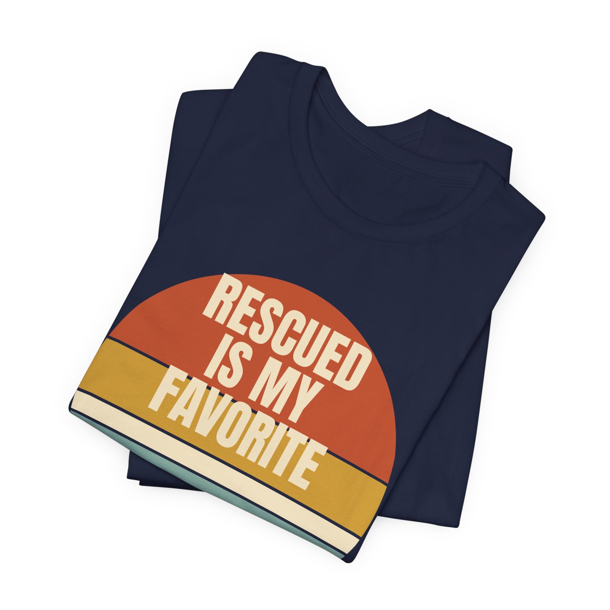 Rescued is My Favorite Breed Tee