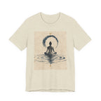 Still Water Tee — Minimalist Meditation Ripple Unisex Shirt