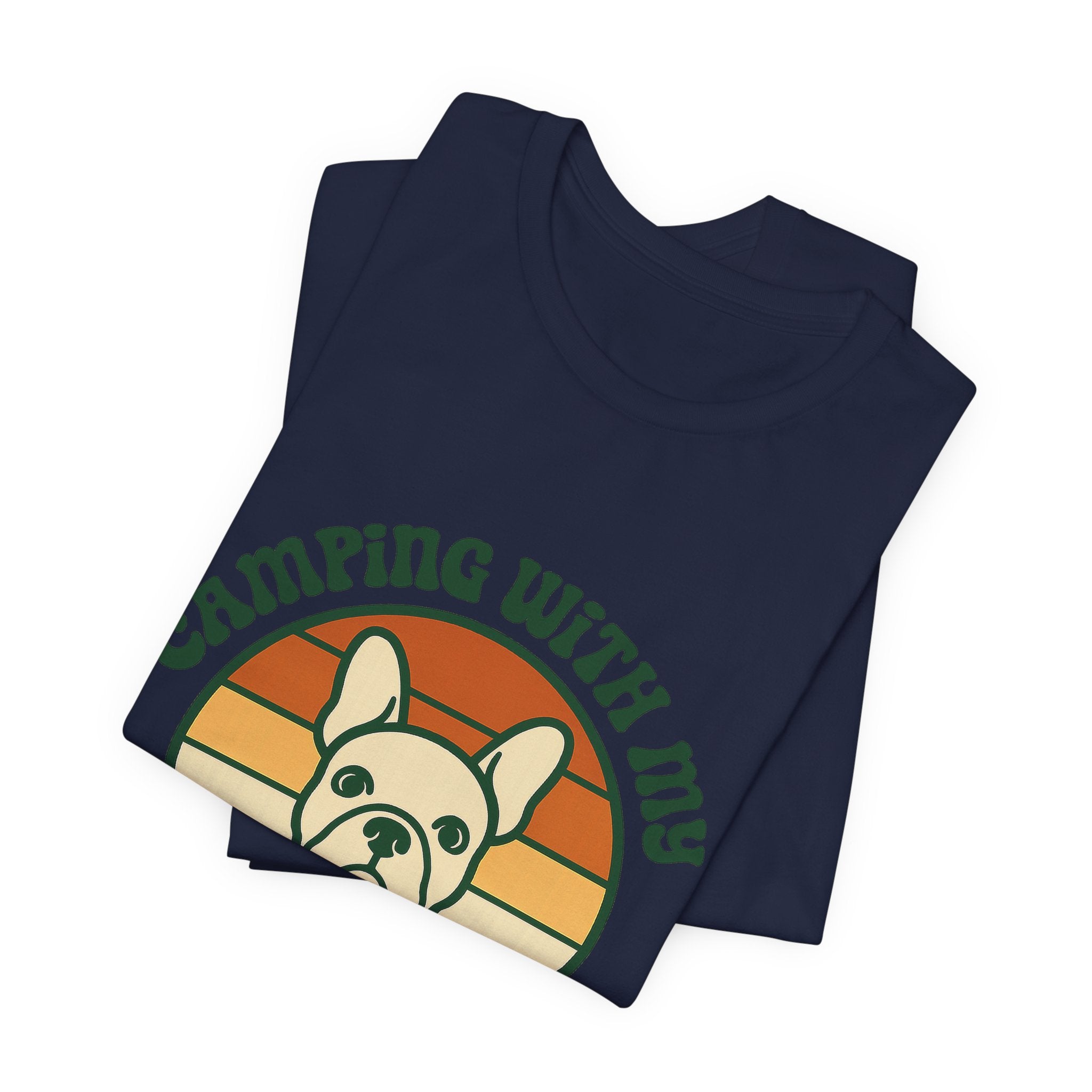 Camping French Bulldog