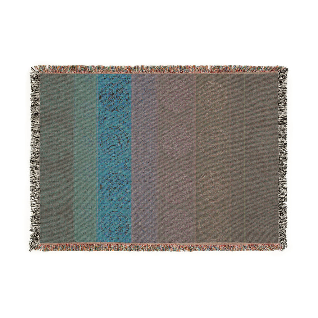 Bohemian Chakra Woven Blanket