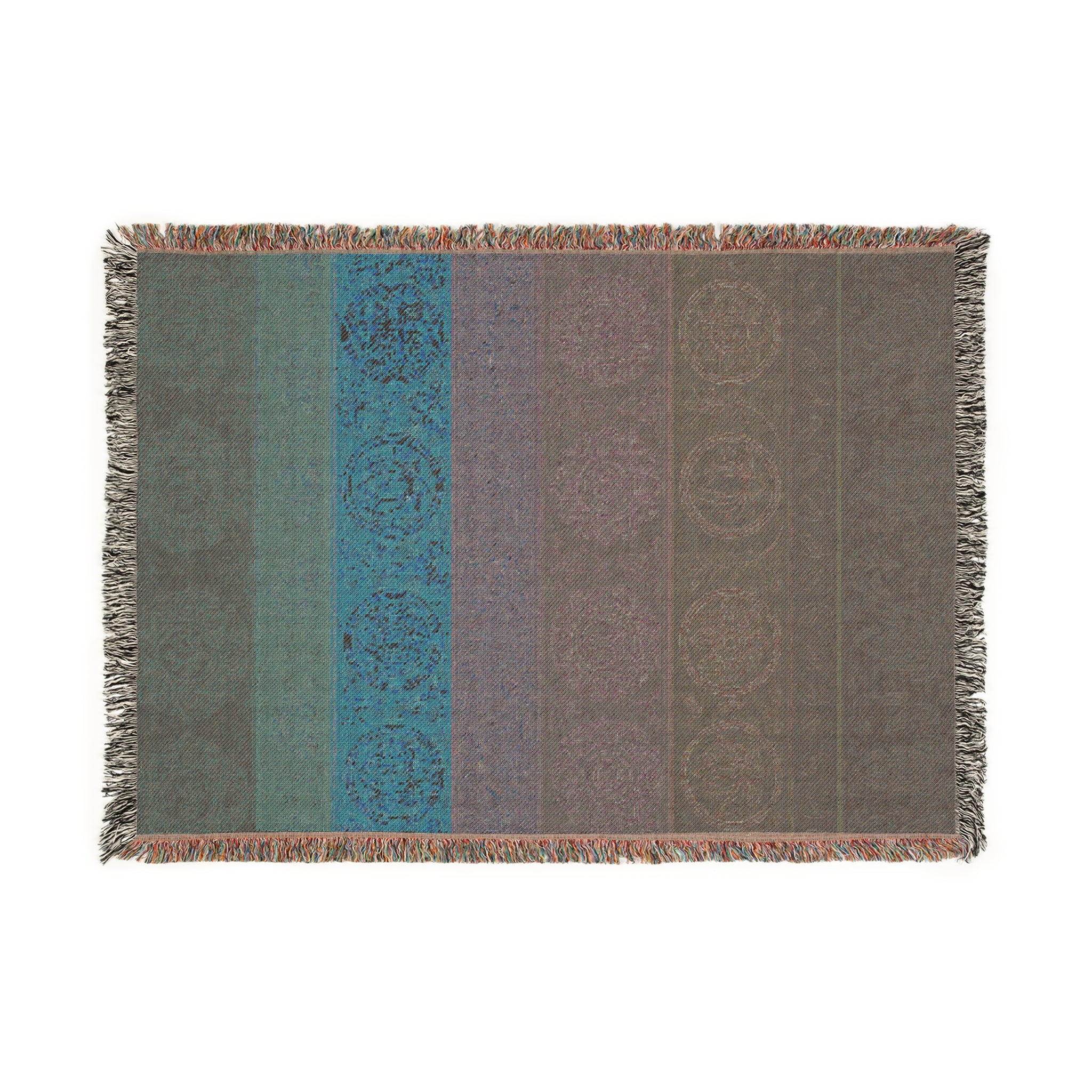 Bohemian Chakra Woven Blanket
