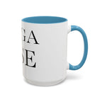 Yoga or Else Accent Coffee Mug - Motivational 11oz & 15oz Cups for Yoga Enthusiasts
