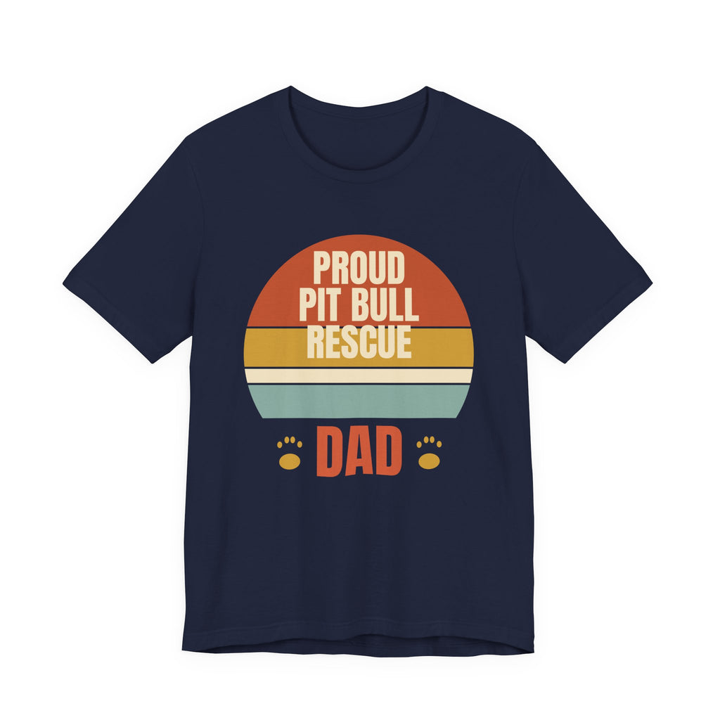 Proud Pit Bull Dad Tee