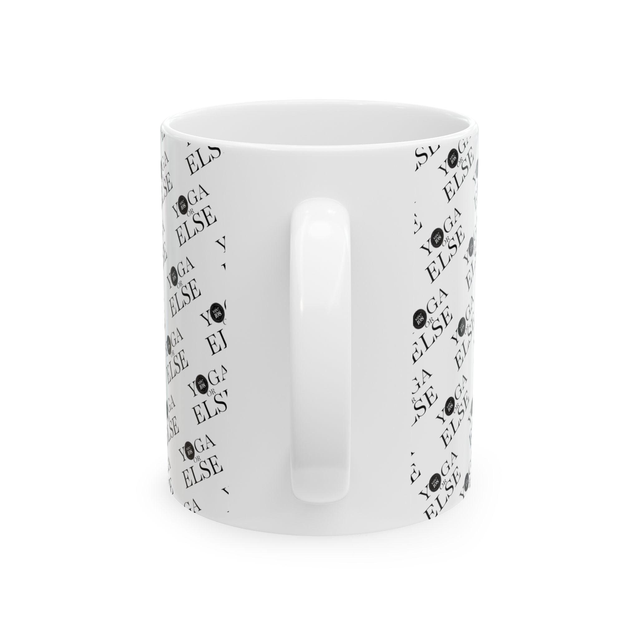 Yoga Else Ceramic Mug - Motivational Drinkware for Yoga Enthusiasts