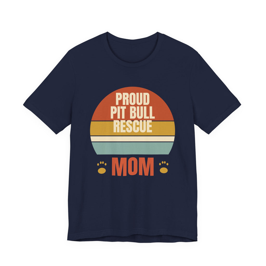 Proud Pit Bull Mom Tee