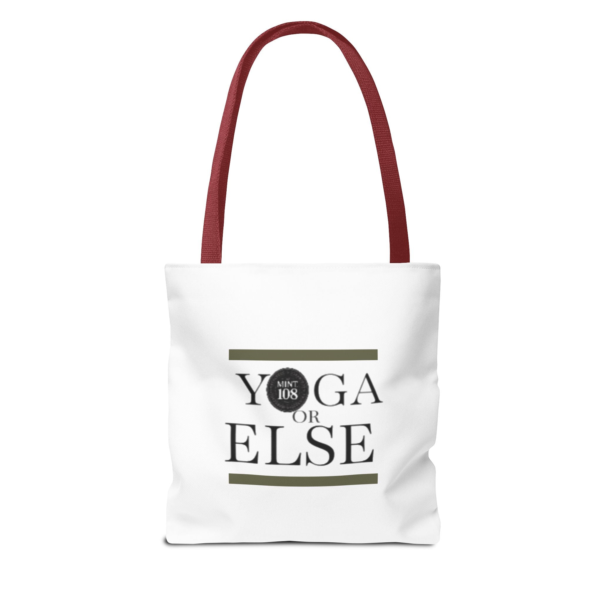 Yoga Tote Bag - "Yoga or Else" Motivational Design