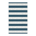 Striped Vine Tea Towel — Blue Coastal Kitchen Towel