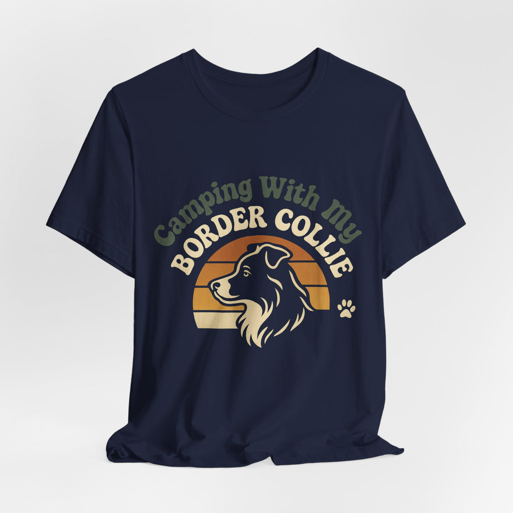 Camping Border Collie