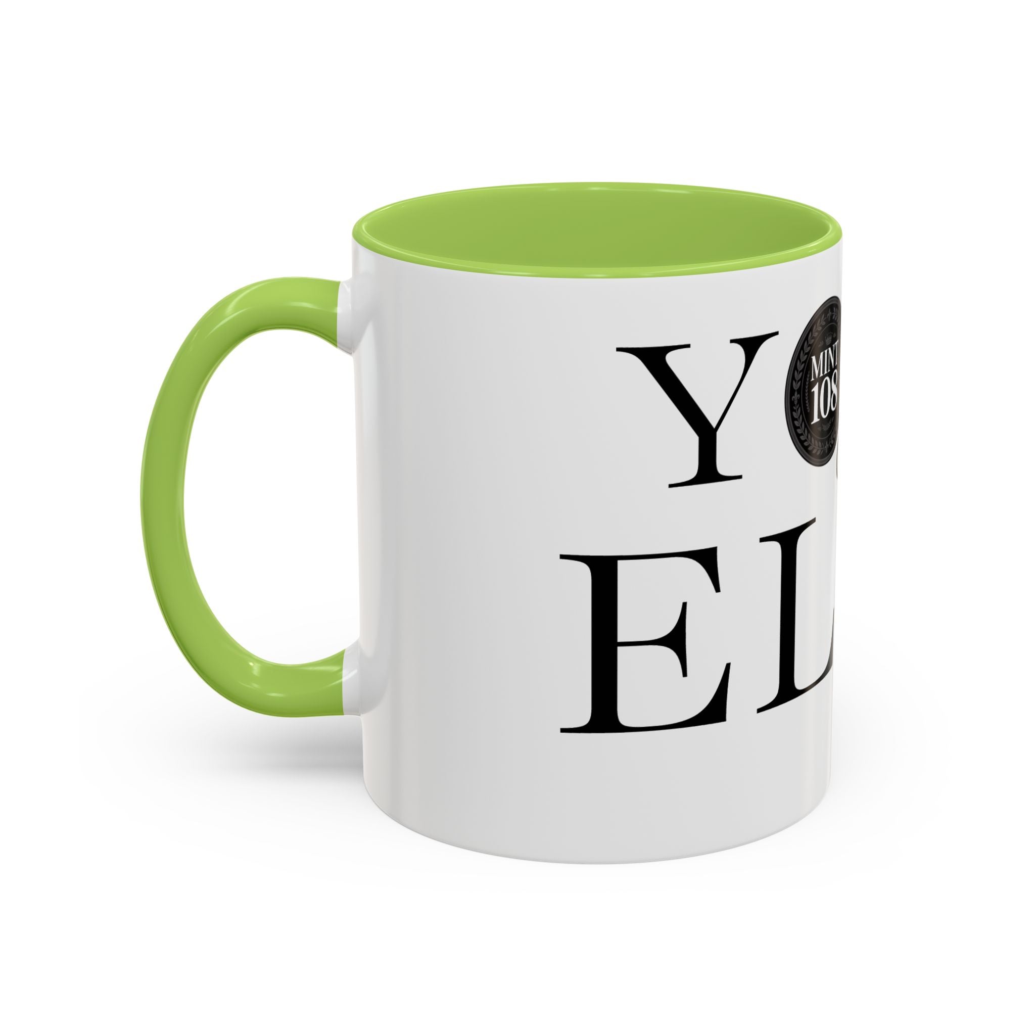 Yoga or Else Accent Coffee Mug - Motivational 11oz & 15oz Cups for Yoga Enthusiasts