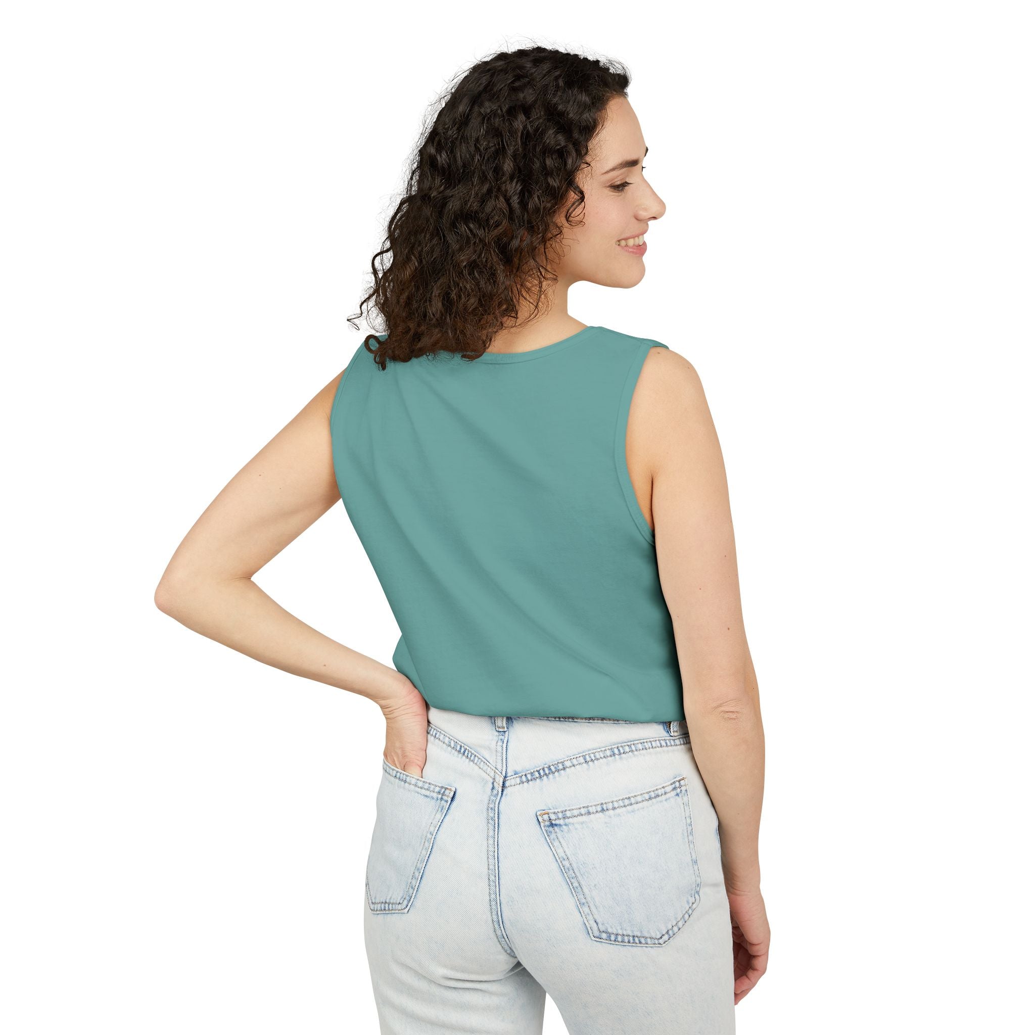 Yoga Motivation Tank Top - Unisex Garment-Dyed Style