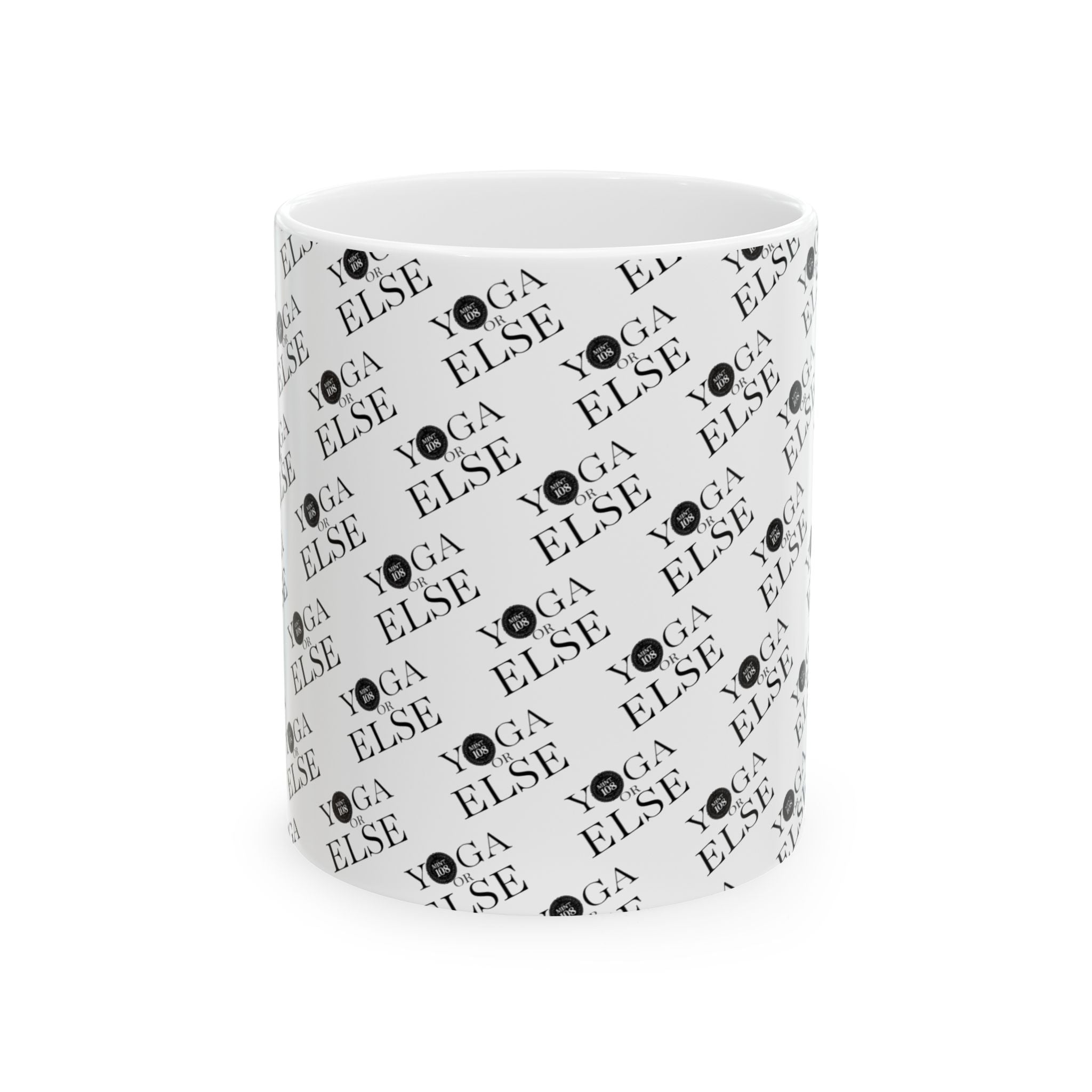 Yoga Else Ceramic Mug - Motivational Drinkware for Yoga Enthusiasts