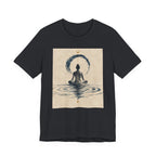 Still Water Tee — Minimalist Meditation Ripple Unisex Shirt