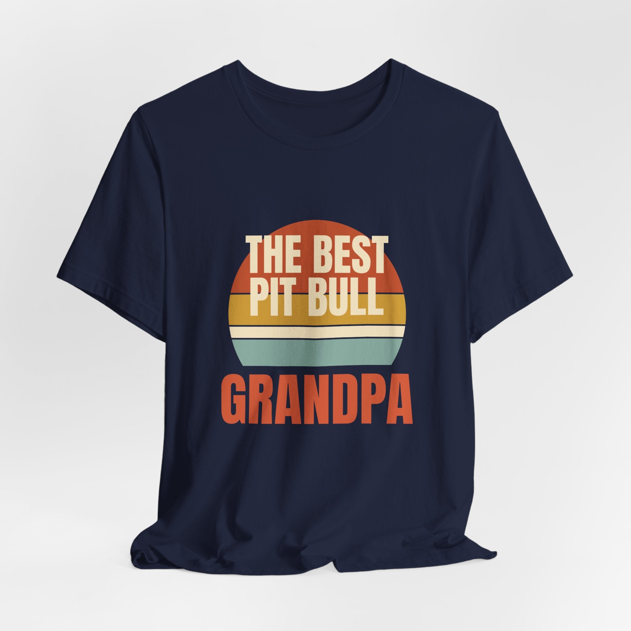 The Best Pit Bull Grandpa Tee