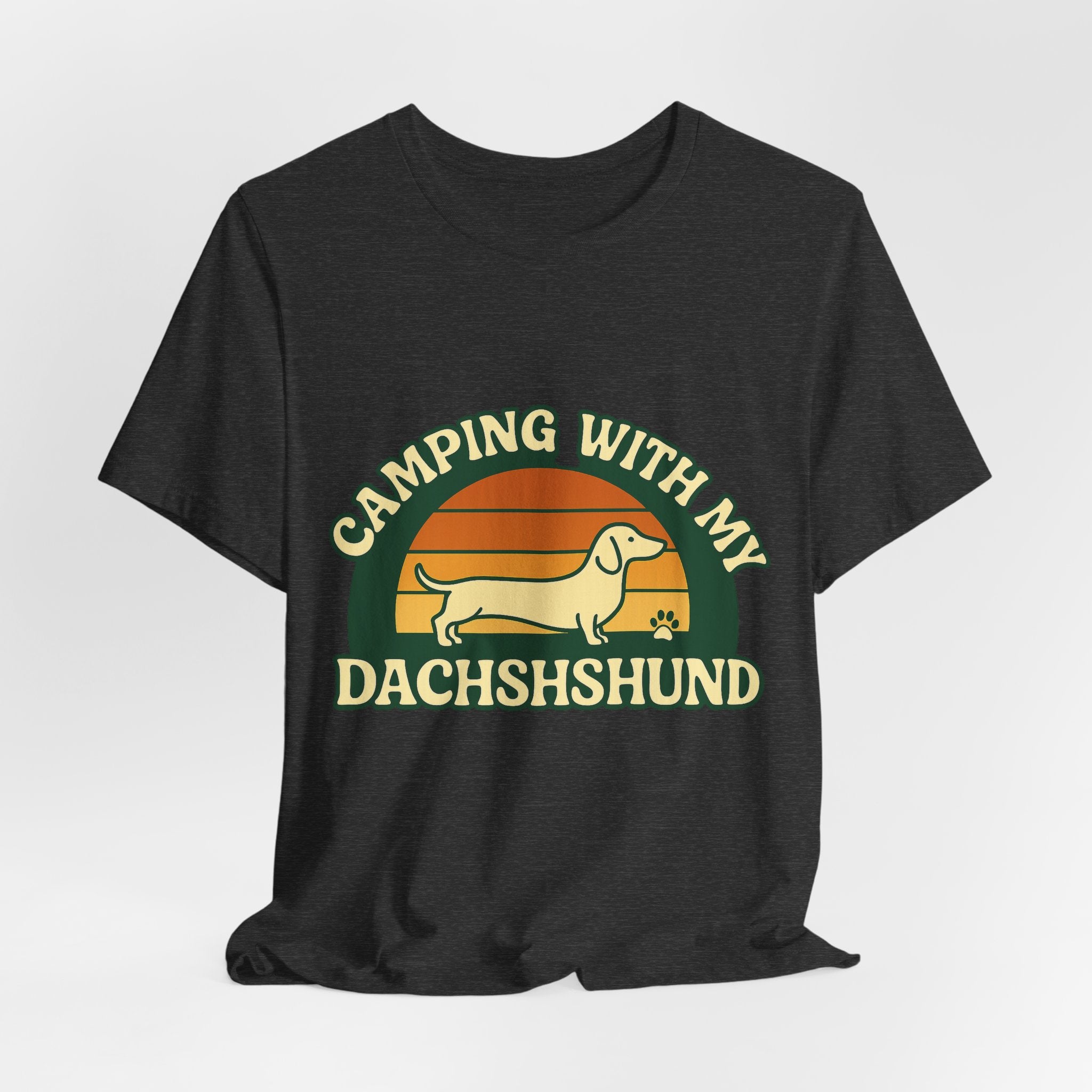 Camping Dachshund