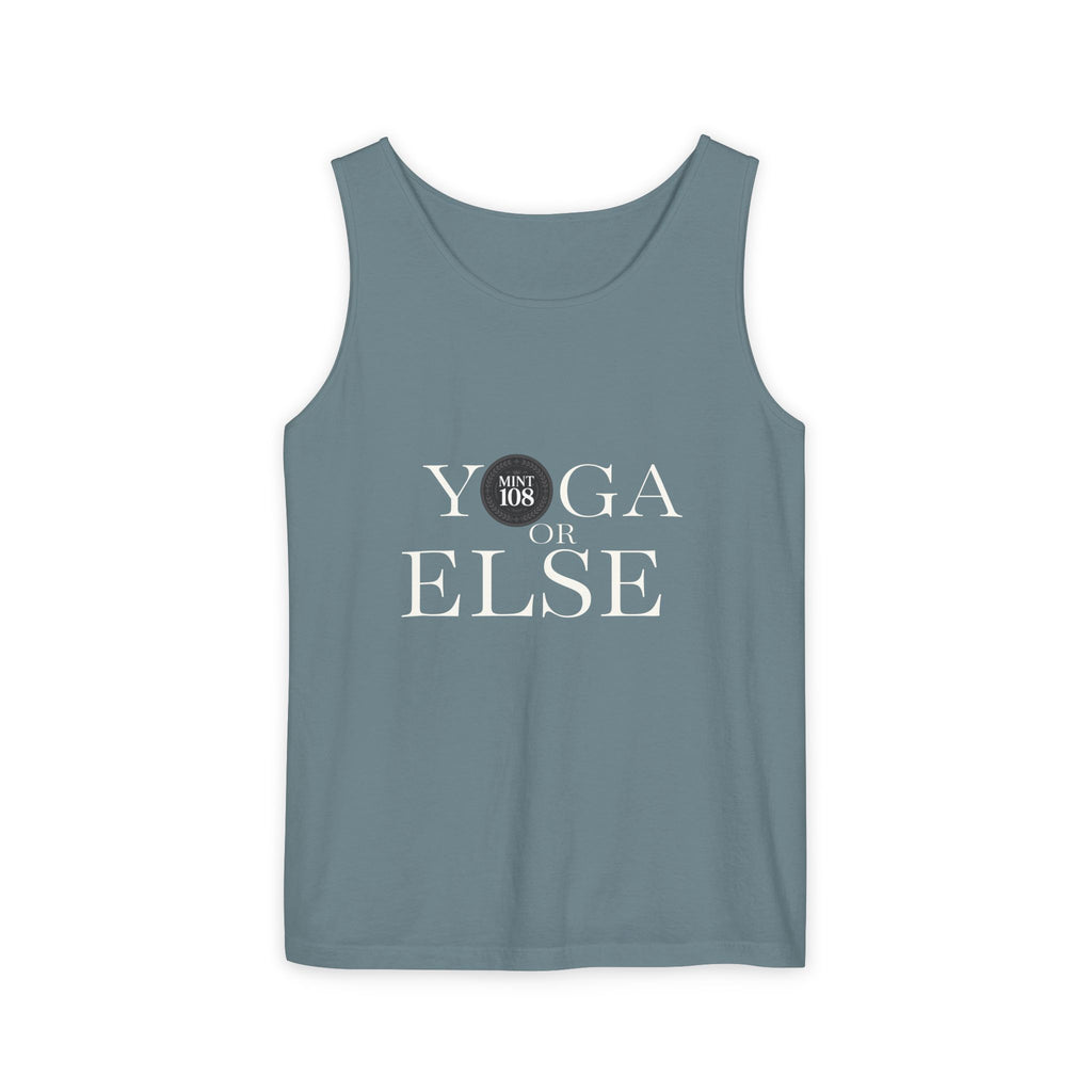 Yoga Motivation Tank Top - Unisex Garment-Dyed Style