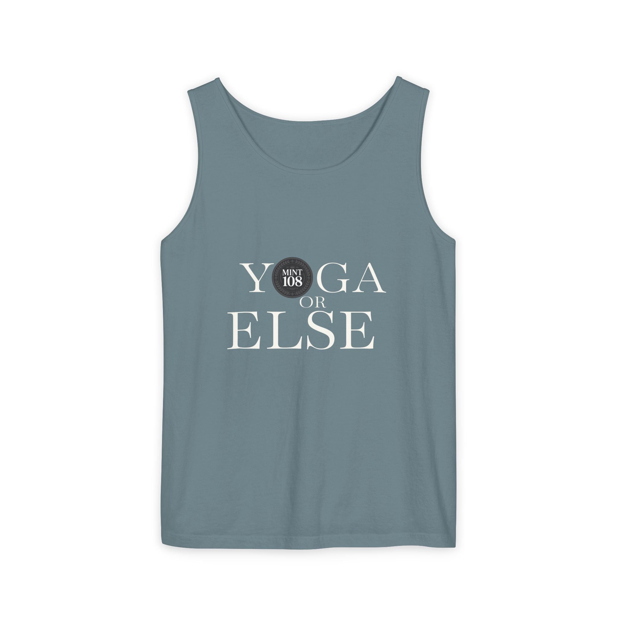 Yoga Motivation Tank Top - Unisex Garment-Dyed Style
