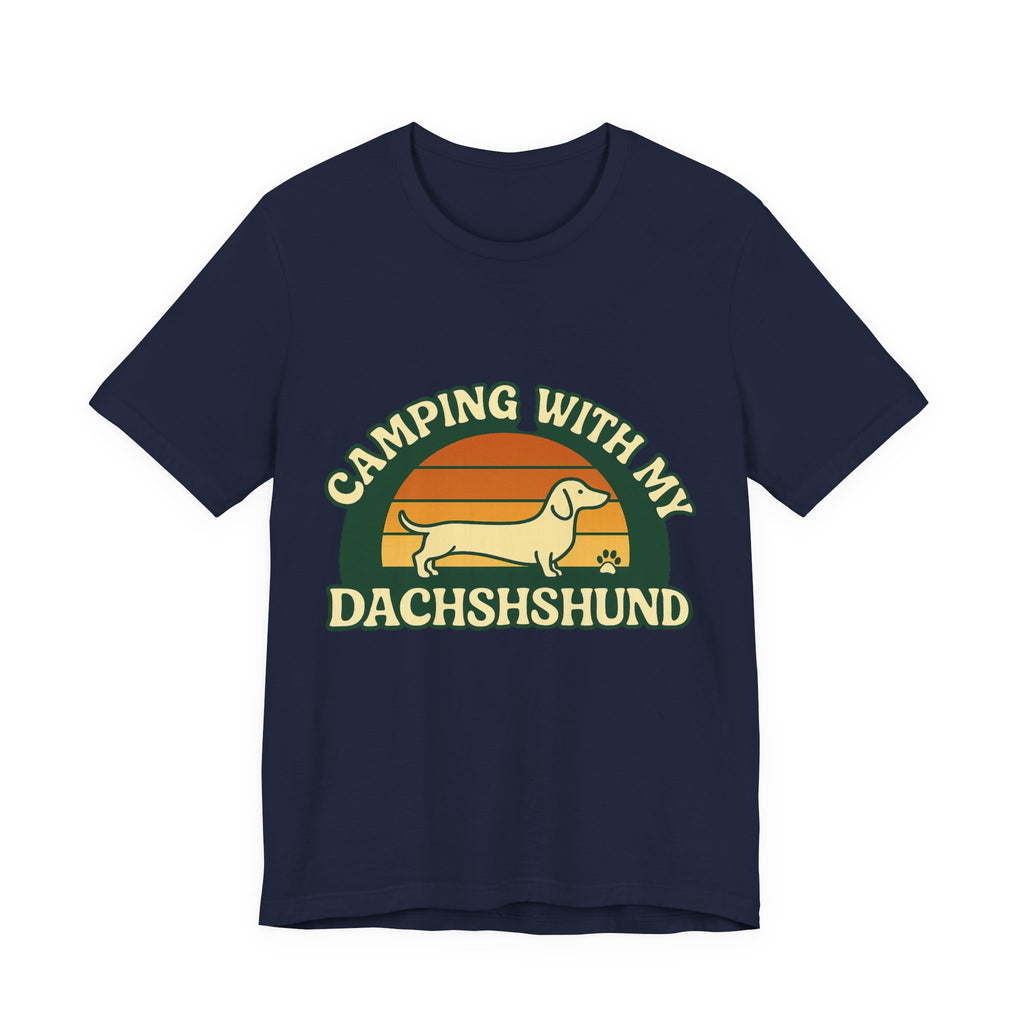 Camping Dachshund