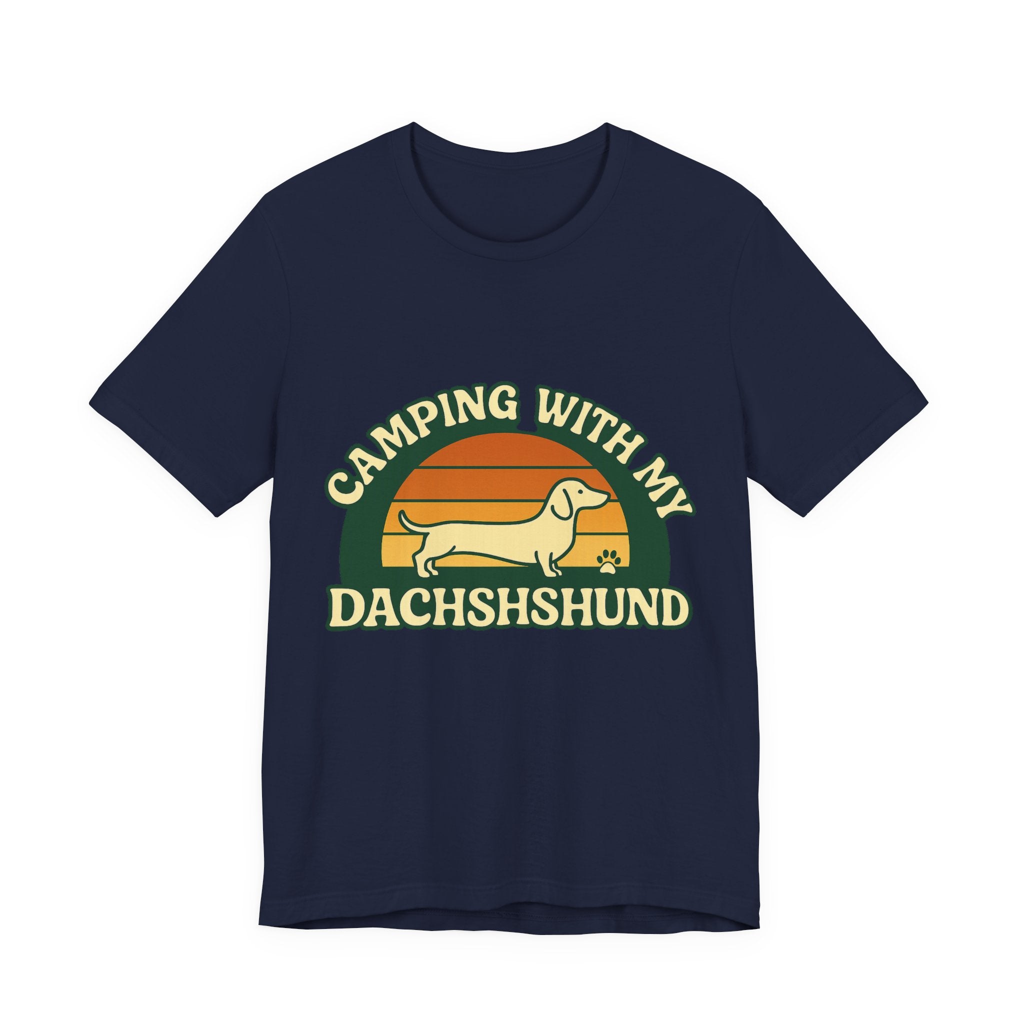 Camping Dachshund