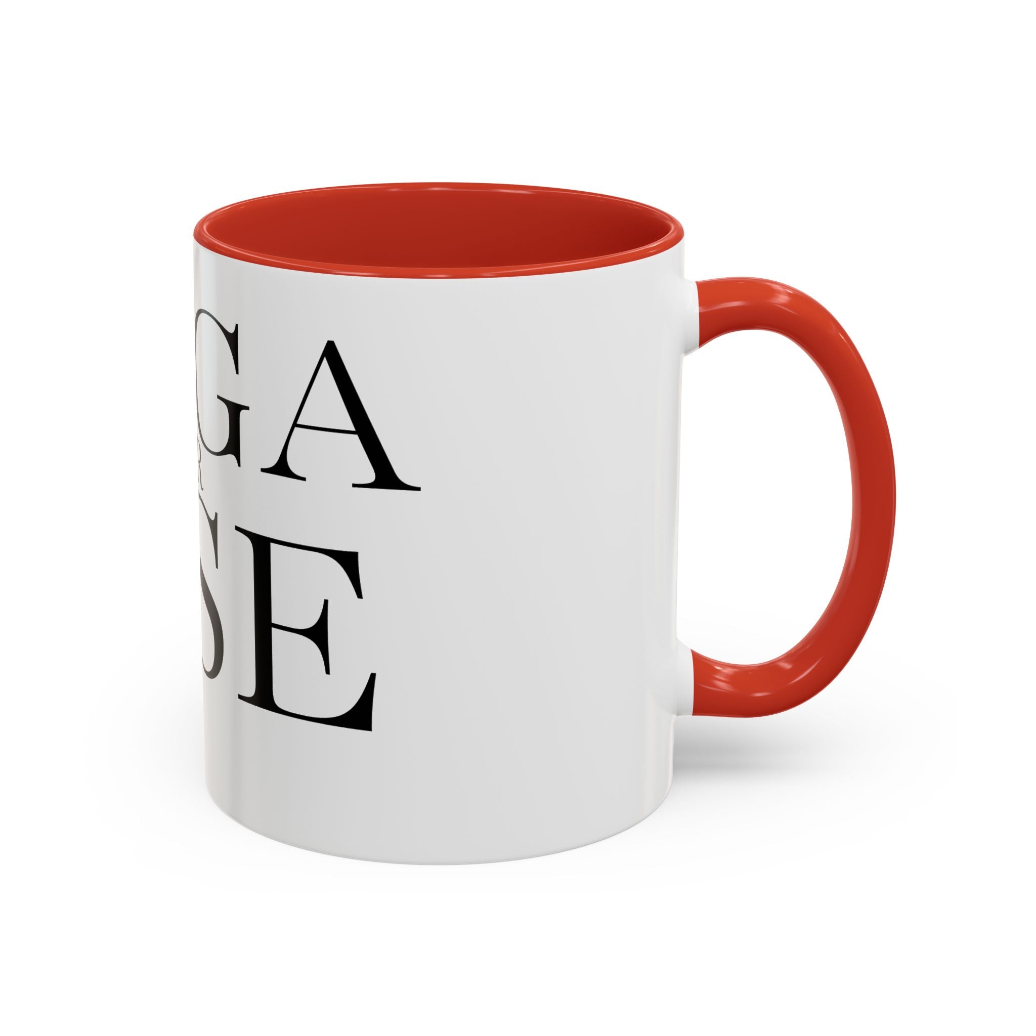 Yoga or Else Accent Coffee Mug - Motivational 11oz & 15oz Cups for Yoga Enthusiasts