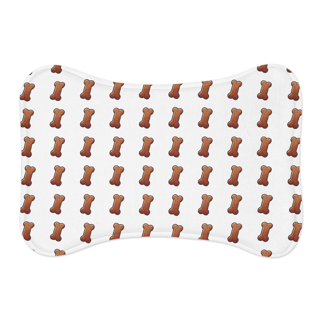 Pet Feeding Mats - Doggy Biscuits and Treats Picture, Cute Food Mat for Pets, Dog Lover Gift, Puppy Feeder Cushion, Food Bowl Placemat