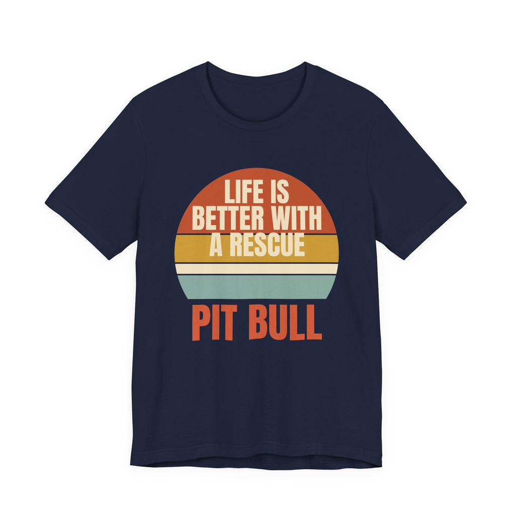 Proud Pit Mix Dad Tee