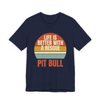 Proud Pit Mix Dad Tee