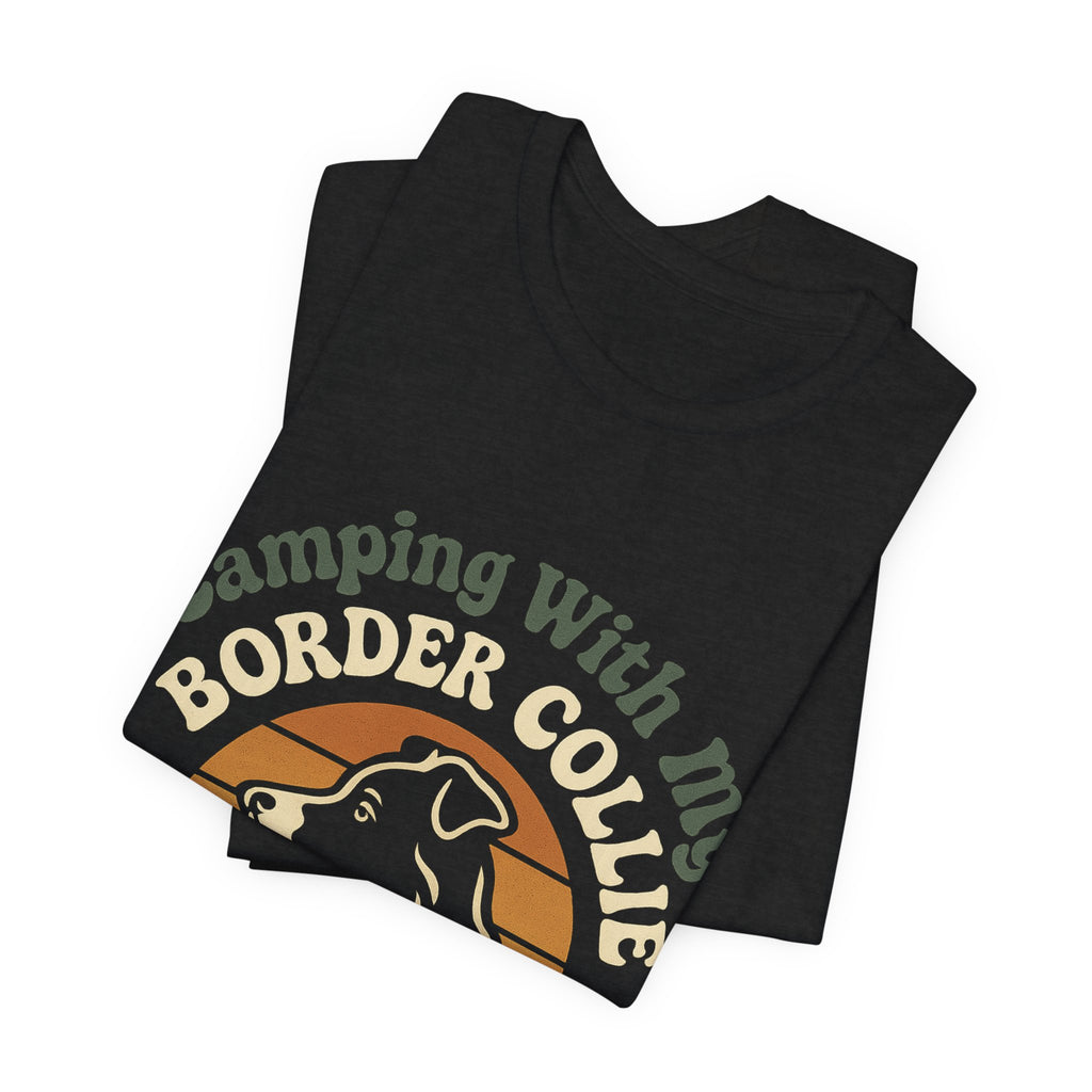 Camping Border Collie