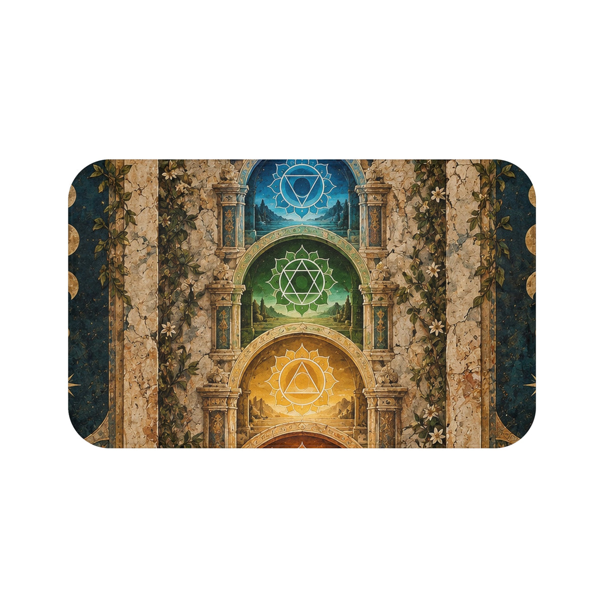Suzani Bloom Bath Mat