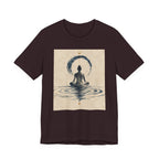 Still Water Tee — Minimalist Meditation Ripple Unisex Shirt