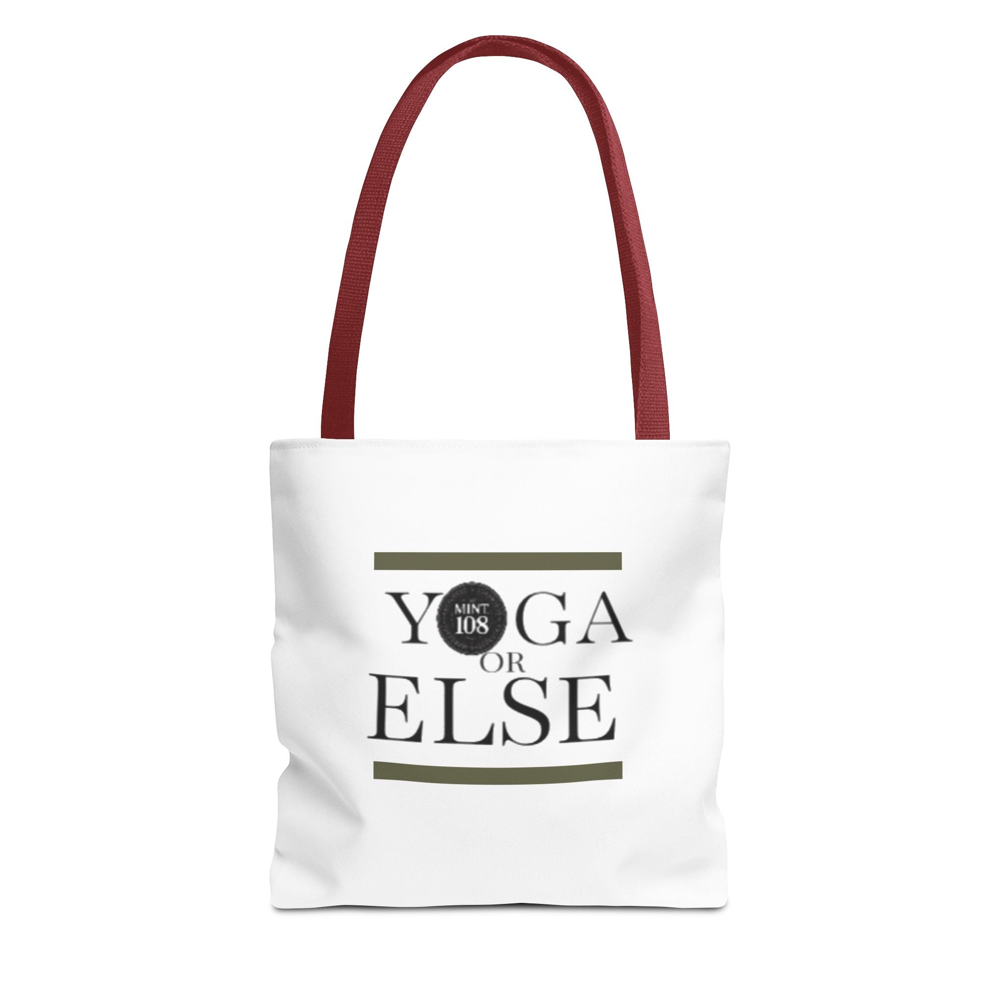 Yoga Tote Bag - "Yoga or Else" Motivational Design