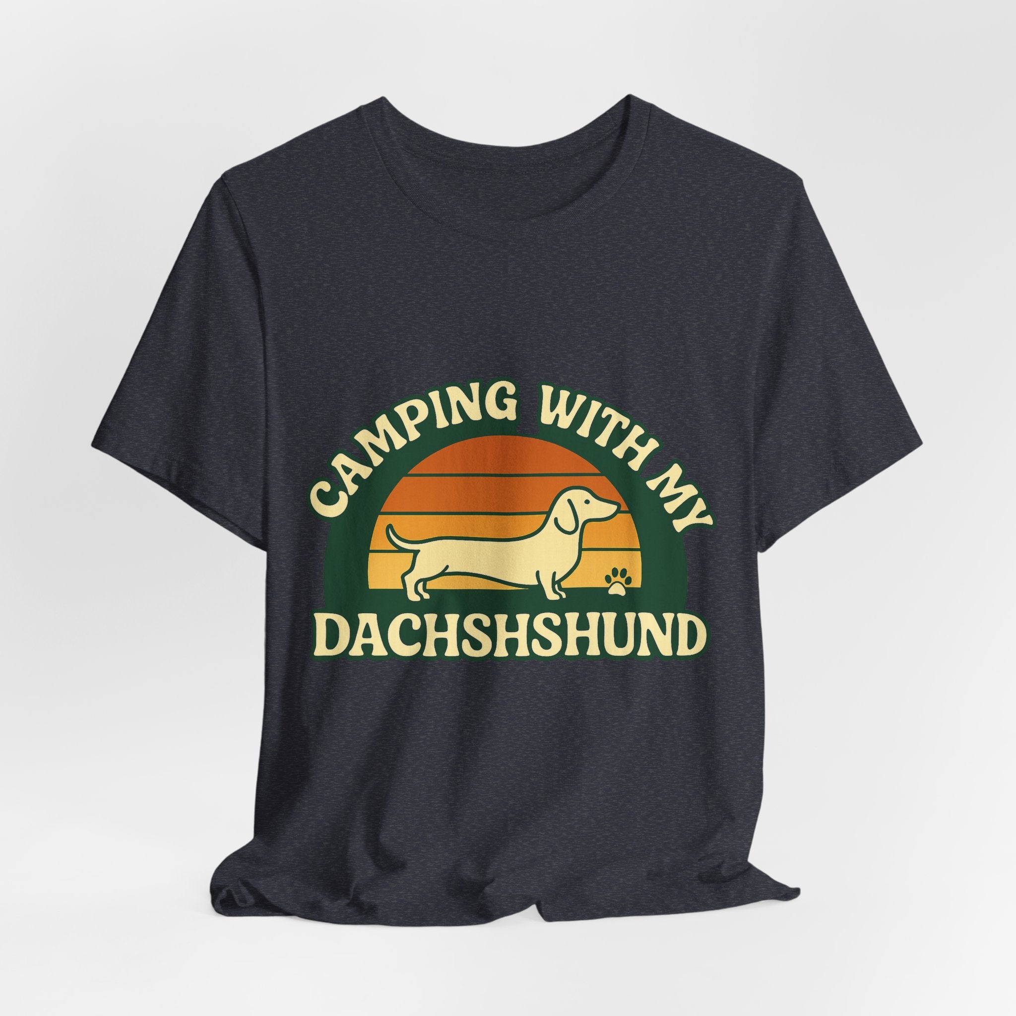 Camping Dachshund