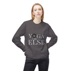 Yoga or Else Unisex Fleece Crewneck Sweatshirt