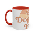 Best Dog Mom Ever Accent Mug — Premium 11oz & 15oz Ceramic Coffee Mug for Dog Moms