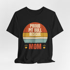 Proud Pit Bull Mom Tee