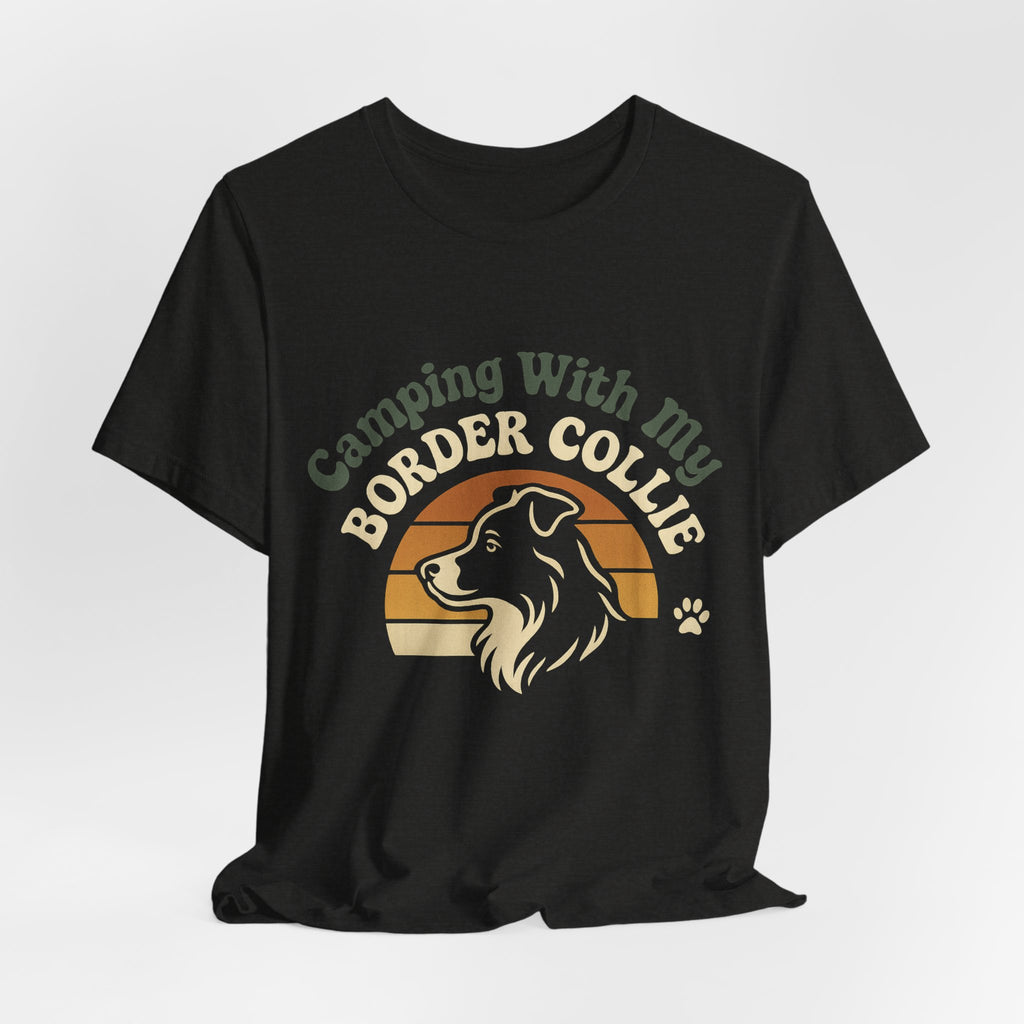Camping Border Collie