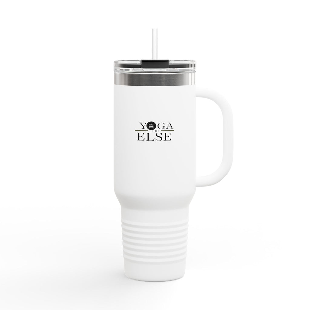 Yoga Else Insulated Travel Mug - 40oz Coffee Tumbler for On-the-Go Lifestyle