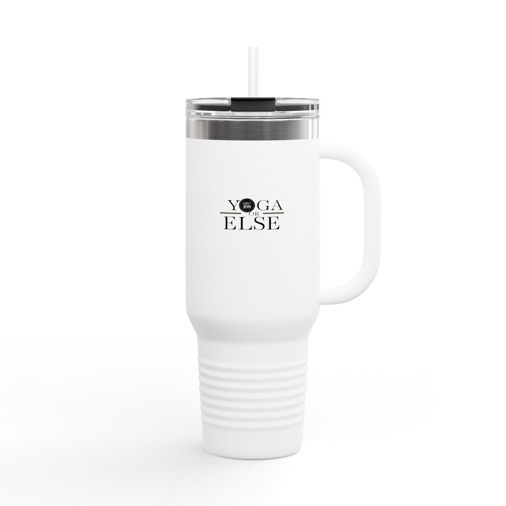 Yoga Else Insulated Travel Mug - 40oz Coffee Tumbler for On-the-Go Lifestyle