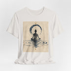 Still Water Tee — Minimalist Meditation Ripple Unisex Shirt