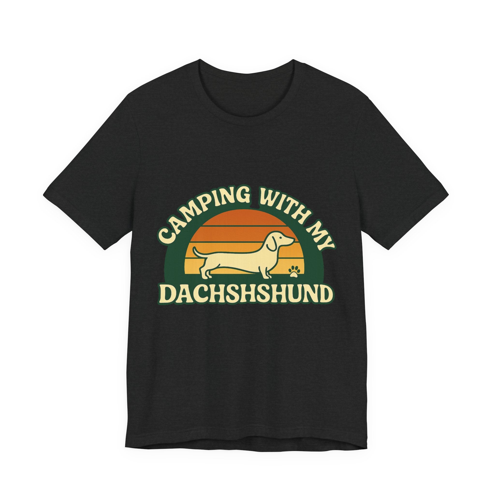 Camping Dachshund